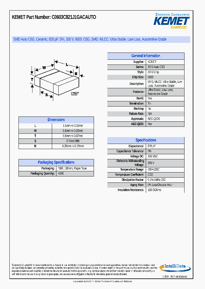 C0603C821J1GACAUTO_9010533.PDF Datasheet