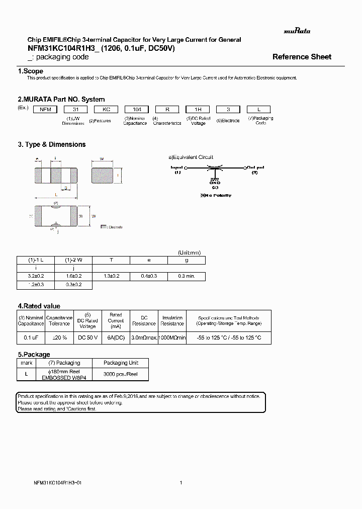 NFM31KC104R1H3_9011542.PDF Datasheet