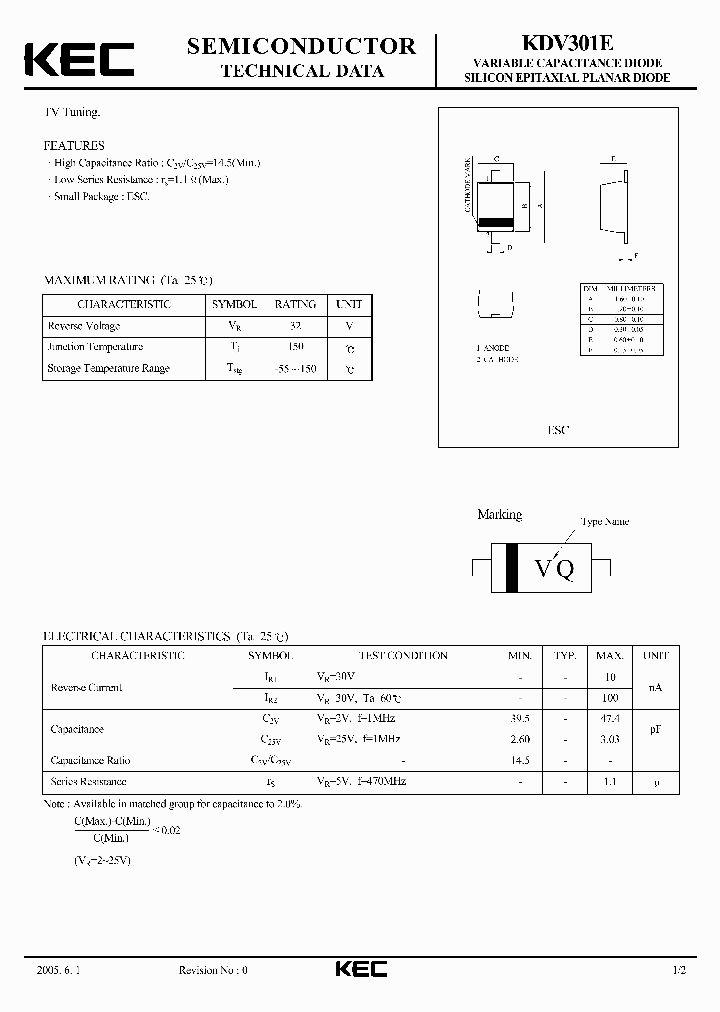 KDV301E-15_9011760.PDF Datasheet