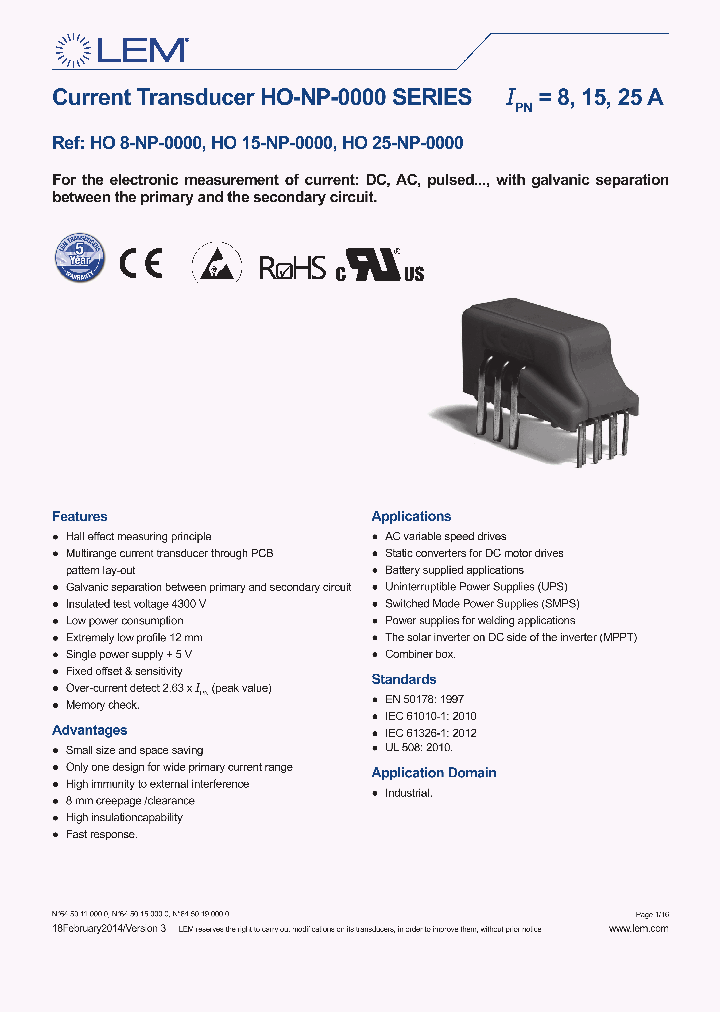 HO15-NP-SP0006_9010806.PDF Datasheet