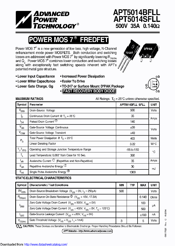 APT5014SFLLG_9011341.PDF Datasheet