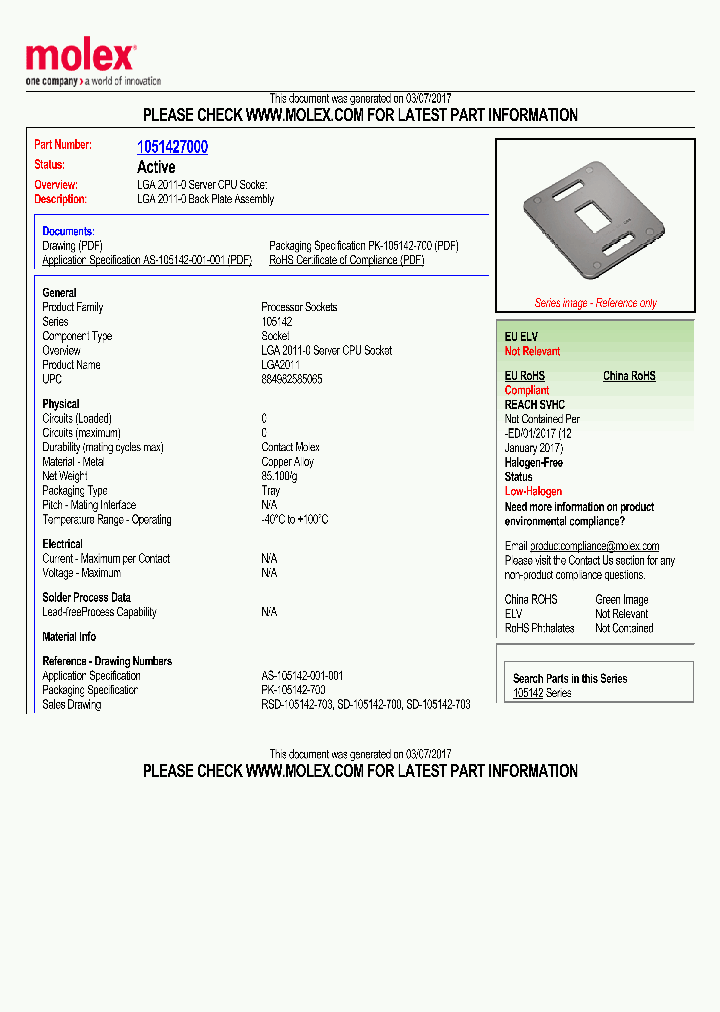 1051427000-17_9012177.PDF Datasheet