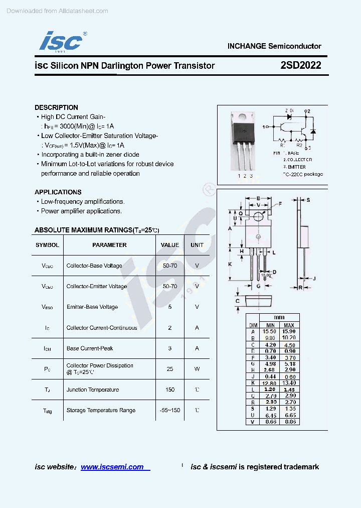 2SD2022_9012264.PDF Datasheet