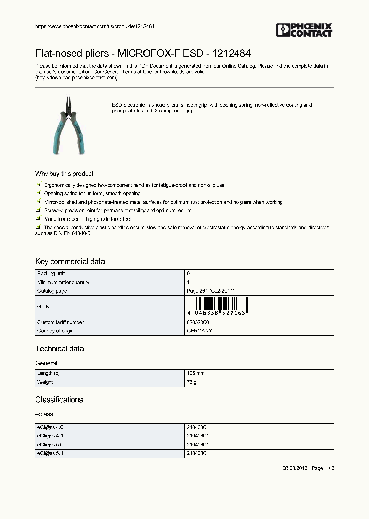 MICROFOX-F-ESD_9012332.PDF Datasheet