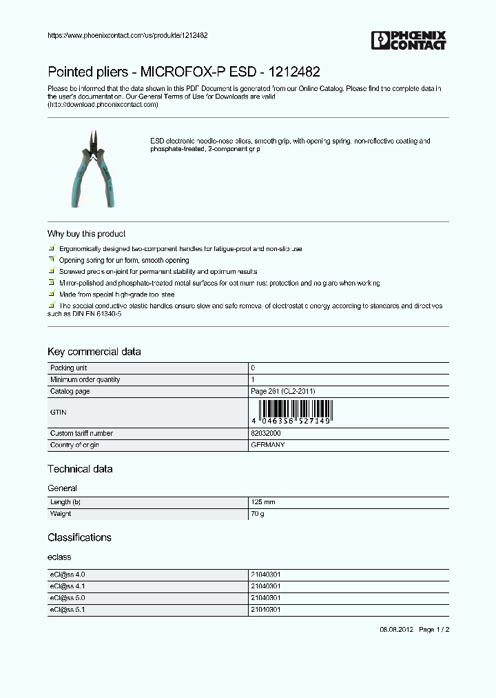 MICROFOX-P-ESD_9012336.PDF Datasheet