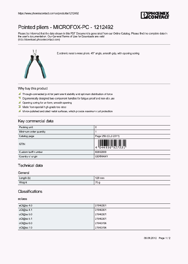 MICROFOX-PC_9012338.PDF Datasheet