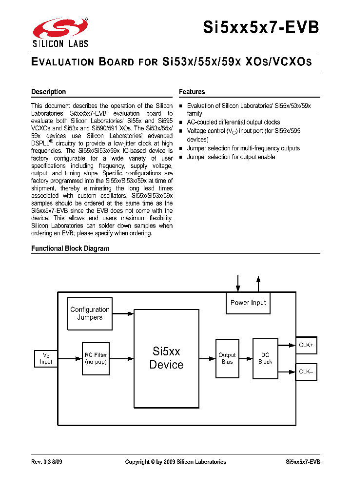SI5XX5X7-EVB_9012232.PDF Datasheet