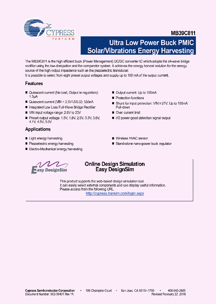 MB39C811_9012425.PDF Datasheet