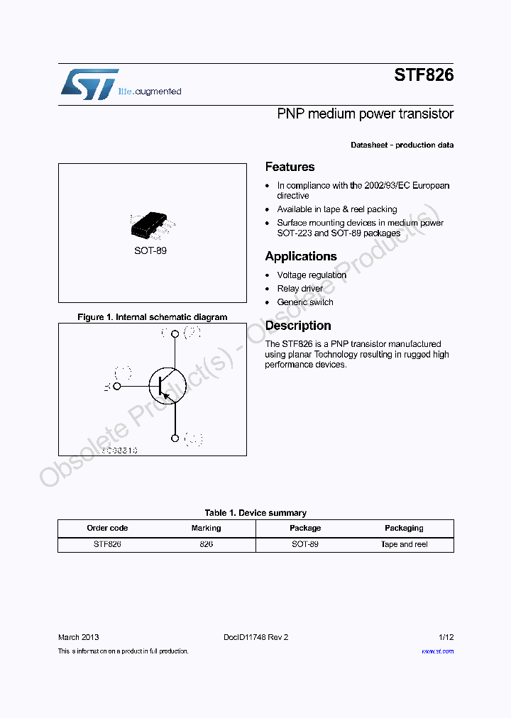 STF826_9012421.PDF Datasheet