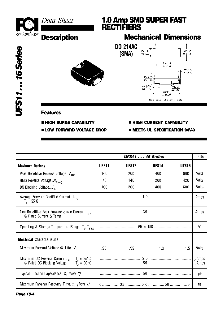 UFS16_9012592.PDF Datasheet