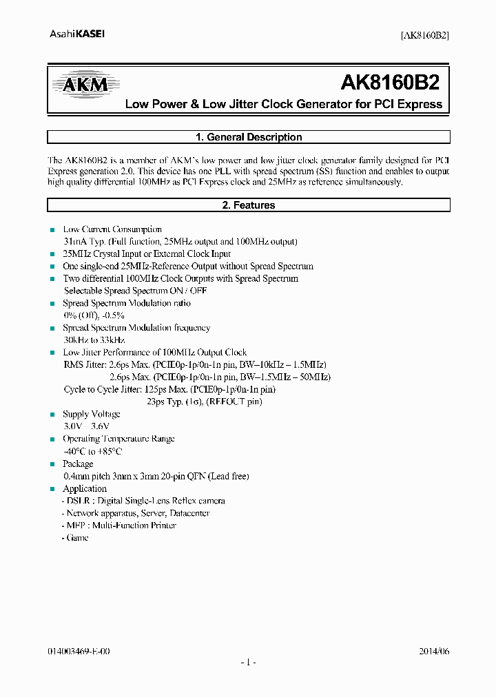AK8160B2_9012883.PDF Datasheet