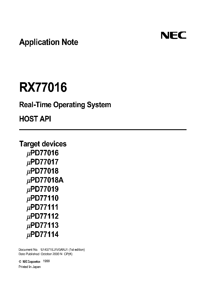 RX77016_9013041.PDF Datasheet