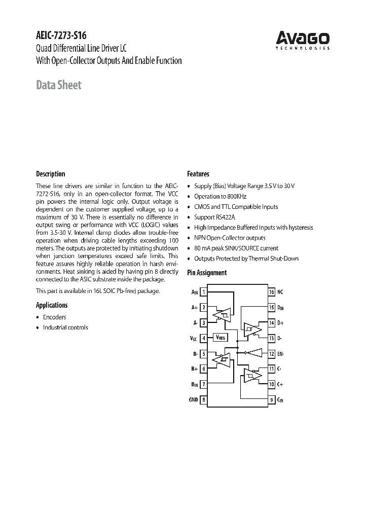 AEIC-7273-S16_9013687.PDF Datasheet