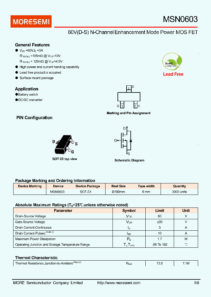 MSN0603_9013943.PDF Datasheet