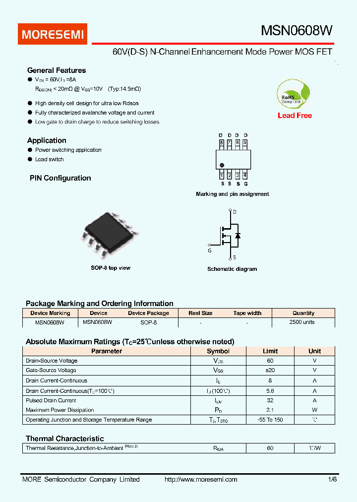 MSN0608W_9013950.PDF Datasheet
