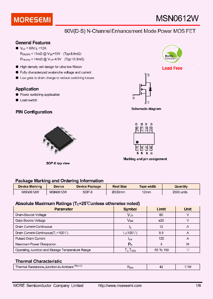 MSN0612W_9013952.PDF Datasheet