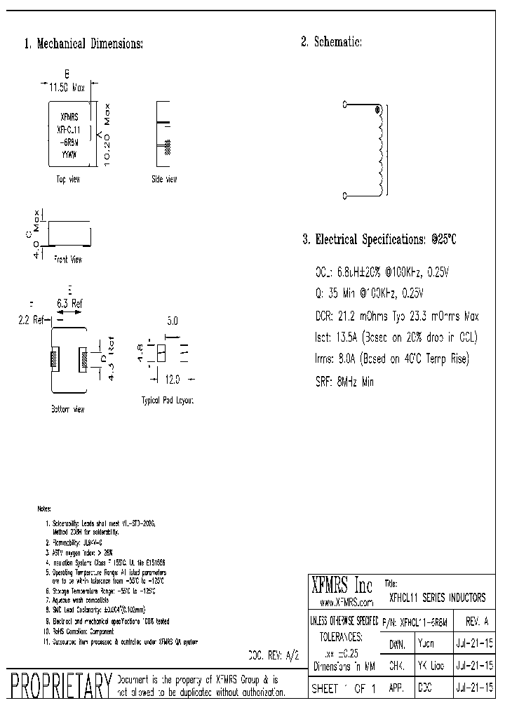 XFHCL11-6R8M_9014095.PDF Datasheet