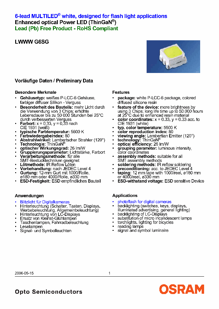 LWWWG6SG_9014340.PDF Datasheet