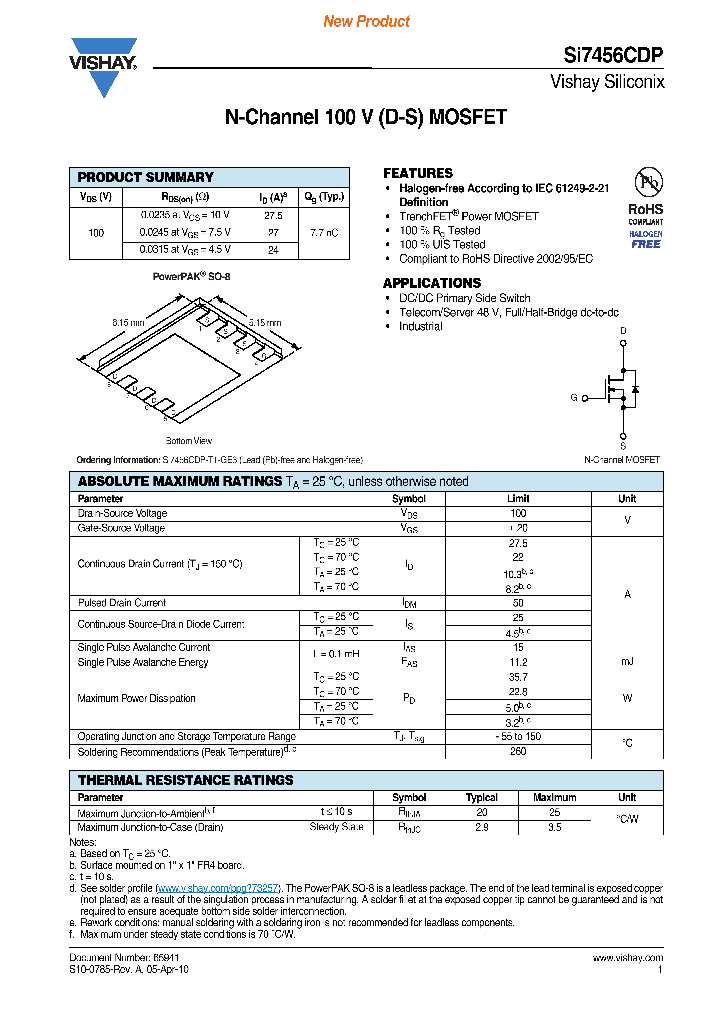 SI7456CDP_9014373.PDF Datasheet