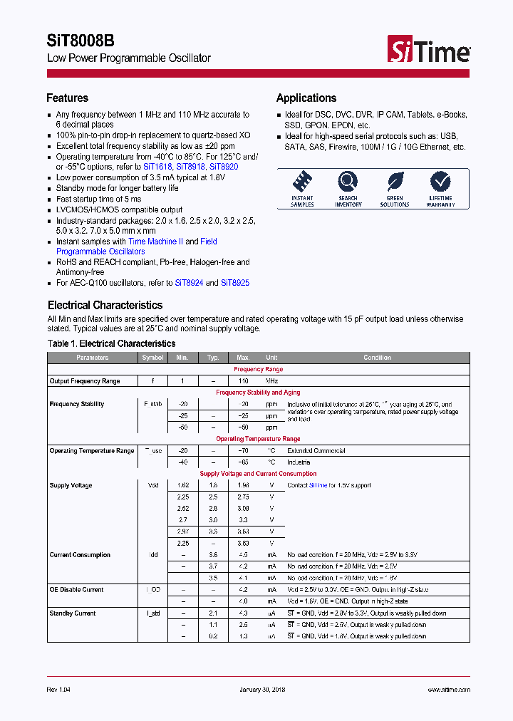 SIT8008B_9014463.PDF Datasheet