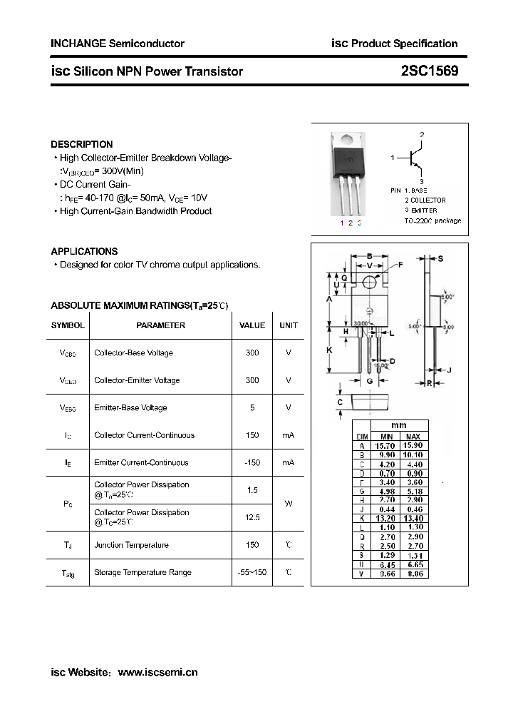 2SC1569_9014678.PDF Datasheet
