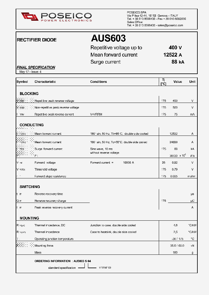 AUS603_9014812.PDF Datasheet