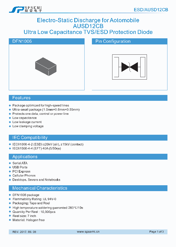 AUSD12CB_9014830.PDF Datasheet