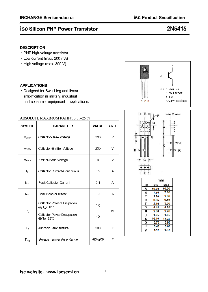 2N5415_9014842.PDF Datasheet