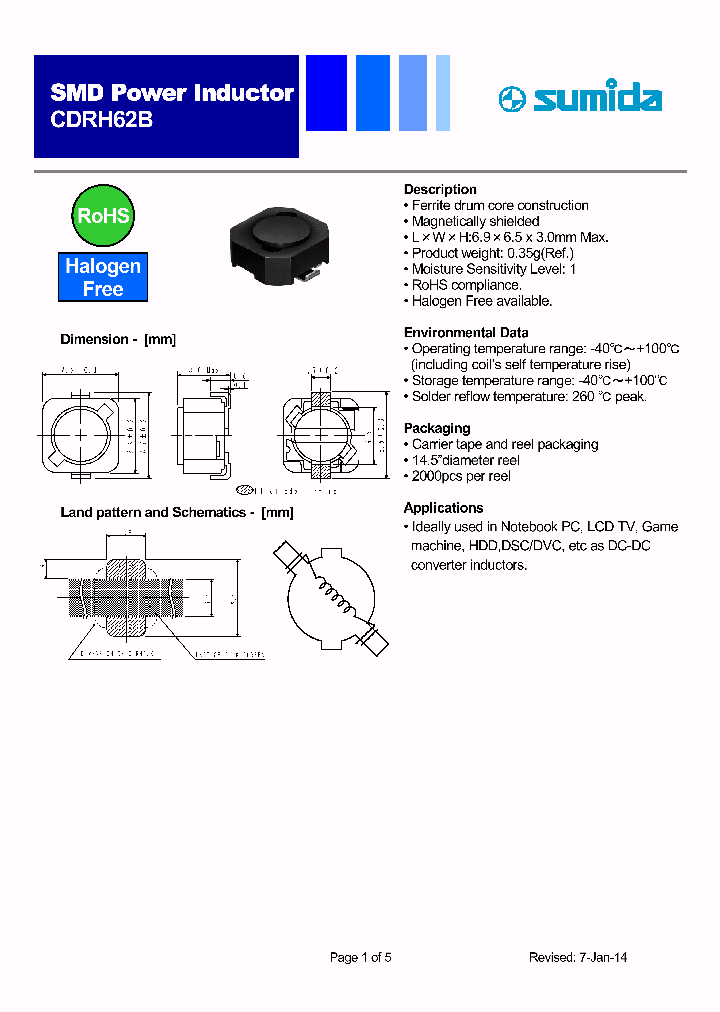 CDRH62BNP-6R3NC-B_9015001.PDF Datasheet