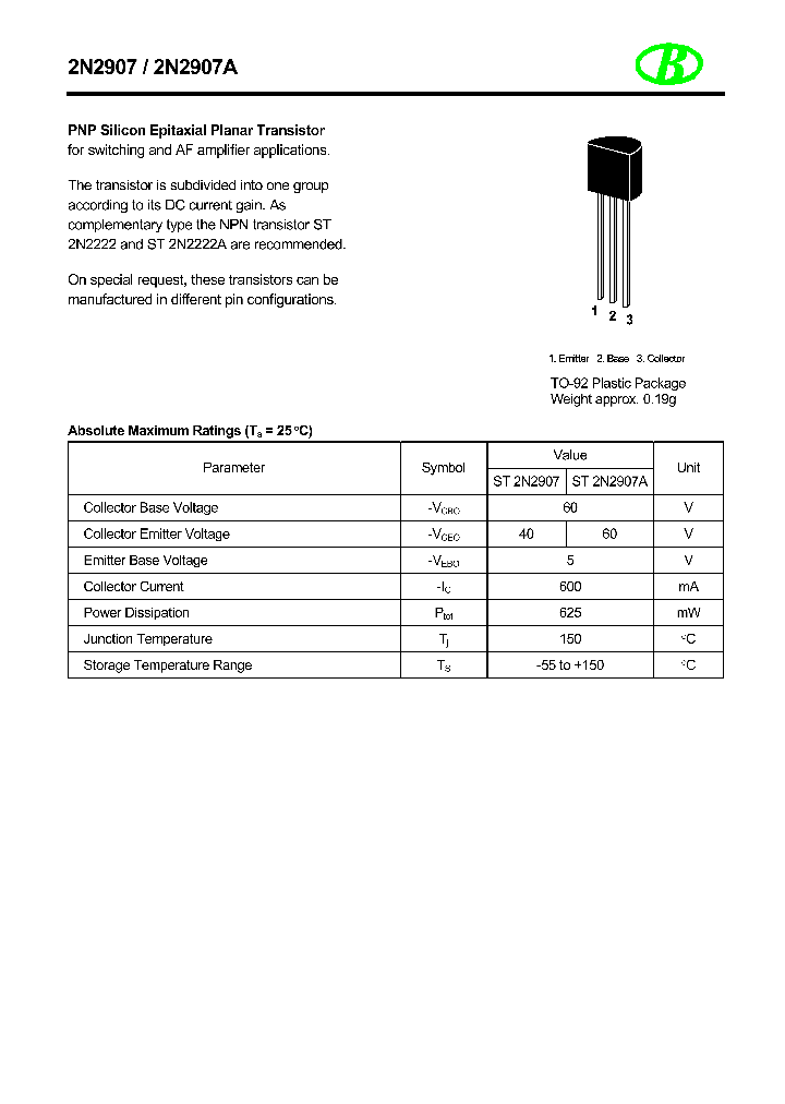 2N2907_9015085.PDF Datasheet
