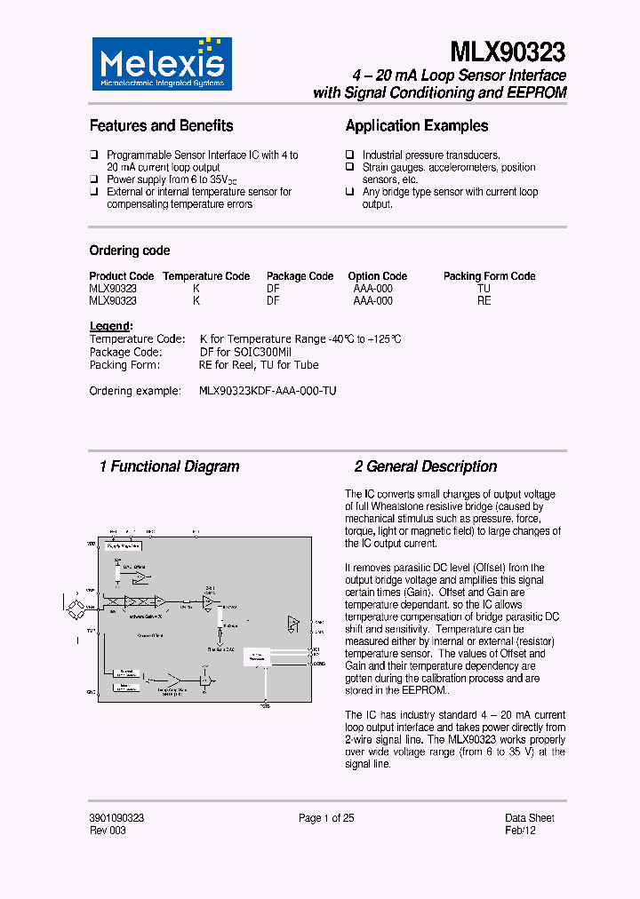 MLX90323KDFAAA-000RE_9015340.PDF Datasheet