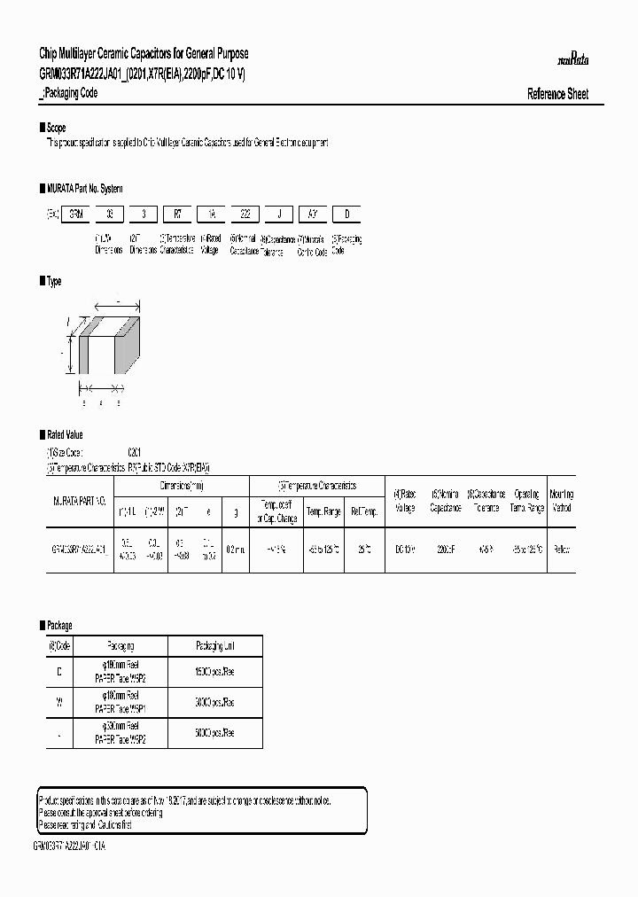 GRM033R71A222JA01_9015433.PDF Datasheet