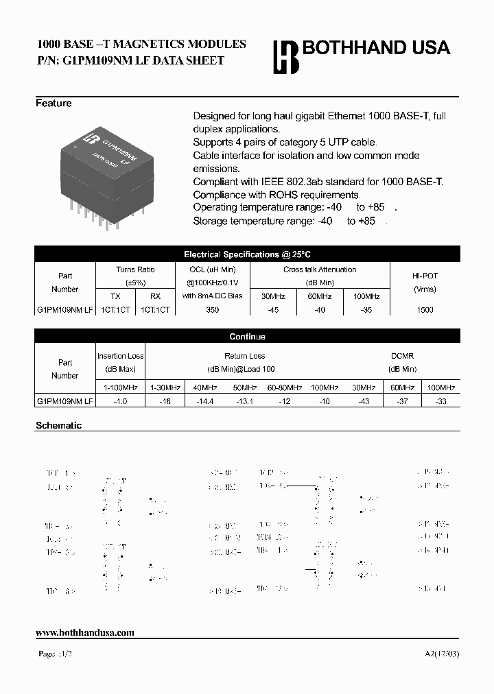 G1PM109NM-LF_9015634.PDF Datasheet