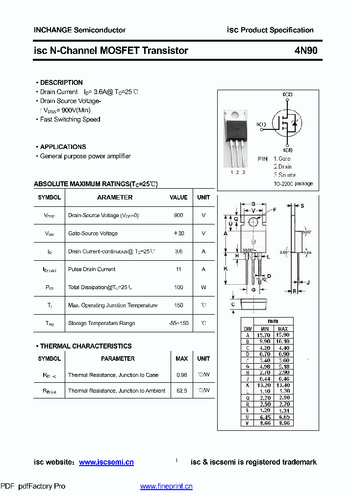 4N90_9015637.PDF Datasheet