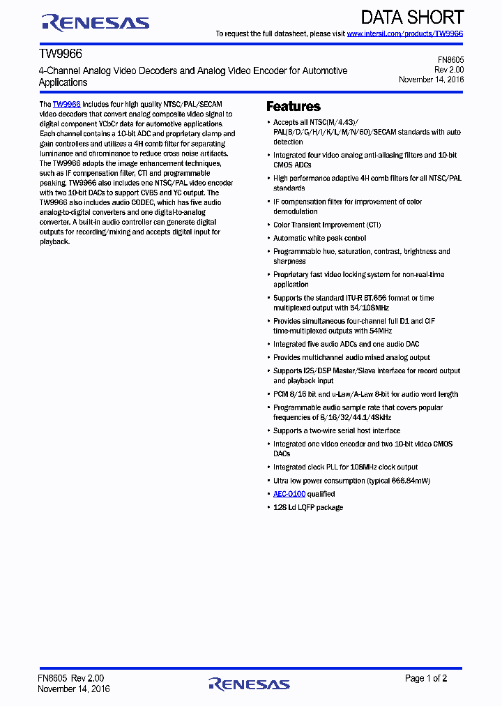 TW9966_9015851.PDF Datasheet