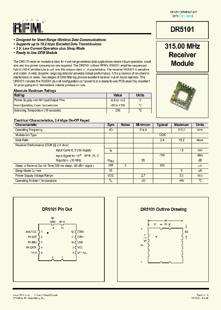 DR5101_9015800.PDF Datasheet