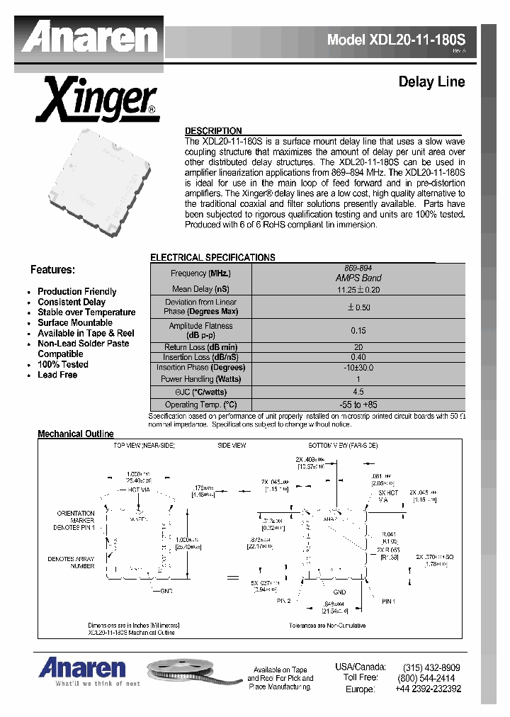 XDL20-11-180S_9015980.PDF Datasheet