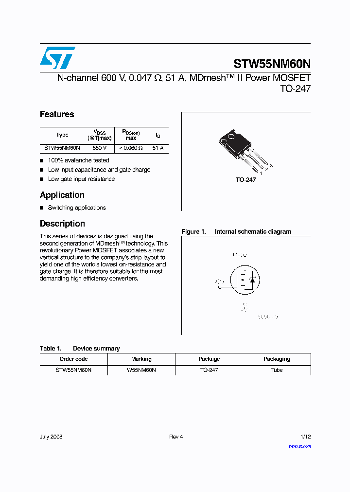 STW55NM60N_9015968.PDF Datasheet