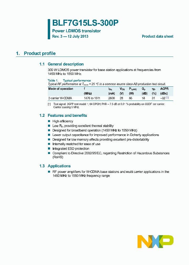 BLF7G15LS-300P-15_9015864.PDF Datasheet