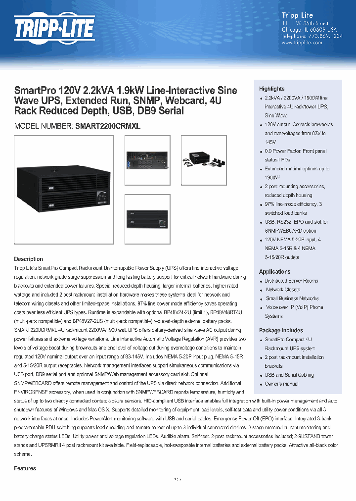SMART2200CRMXL_9016023.PDF Datasheet