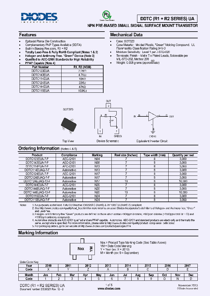 DDTC115EUA-7-F_9016537.PDF Datasheet