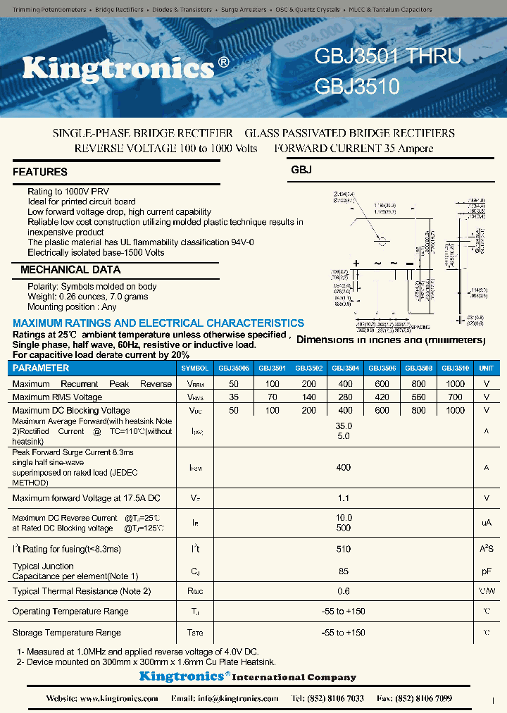 GBJ35005_9016512.PDF Datasheet