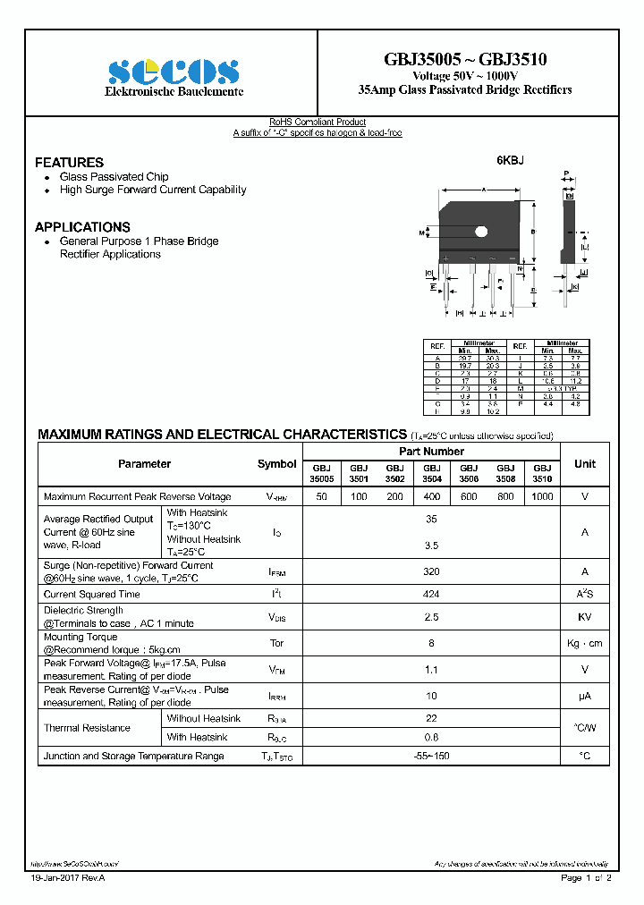 GBJ35005_9016514.PDF Datasheet