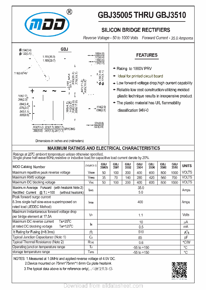 GBJ35005-17_9016523.PDF Datasheet