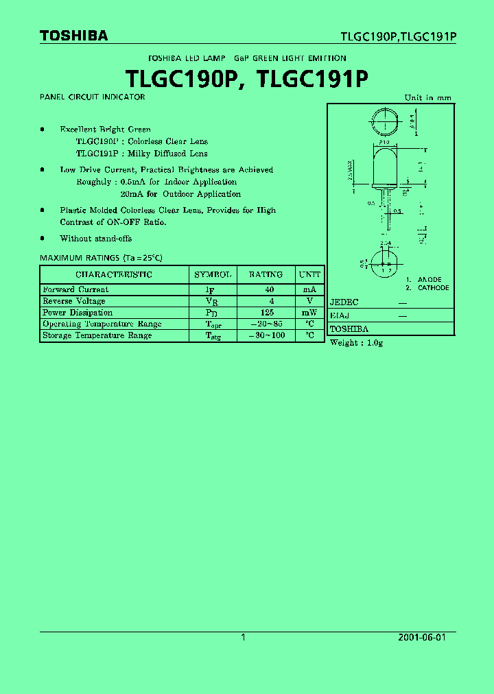 TLGC190P_9016841.PDF Datasheet