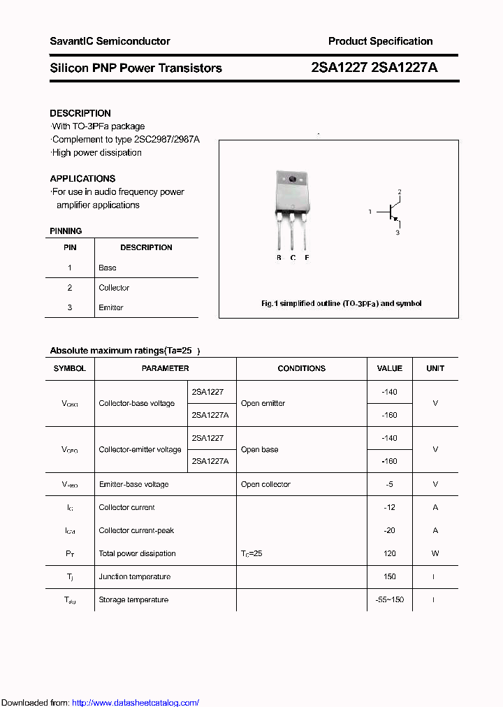 2SA1227A_9016978.PDF Datasheet