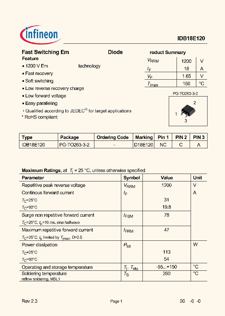 IDB18E120_9017083.PDF Datasheet