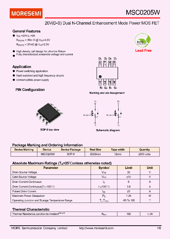 MSC0205W_9017396.PDF Datasheet