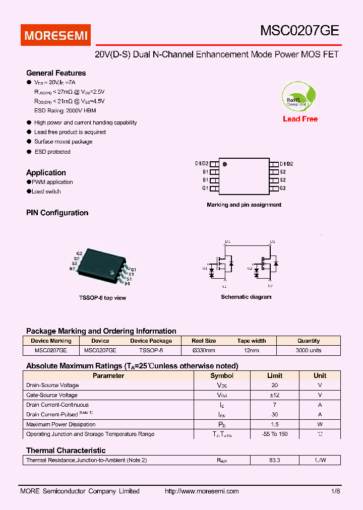 MSC0207GE_9017399.PDF Datasheet