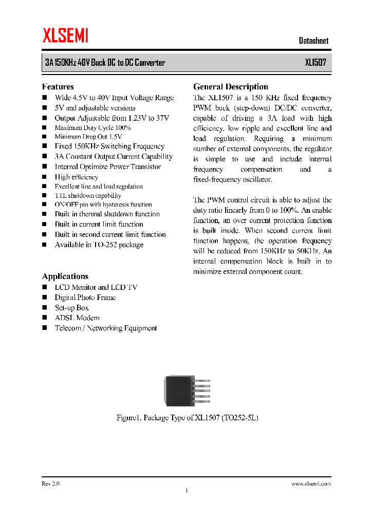 XL1507_9017460.PDF Datasheet